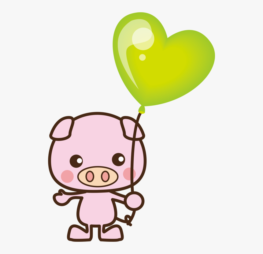 Pink,heart,balloon - Koala Gif Png, Transparent Png