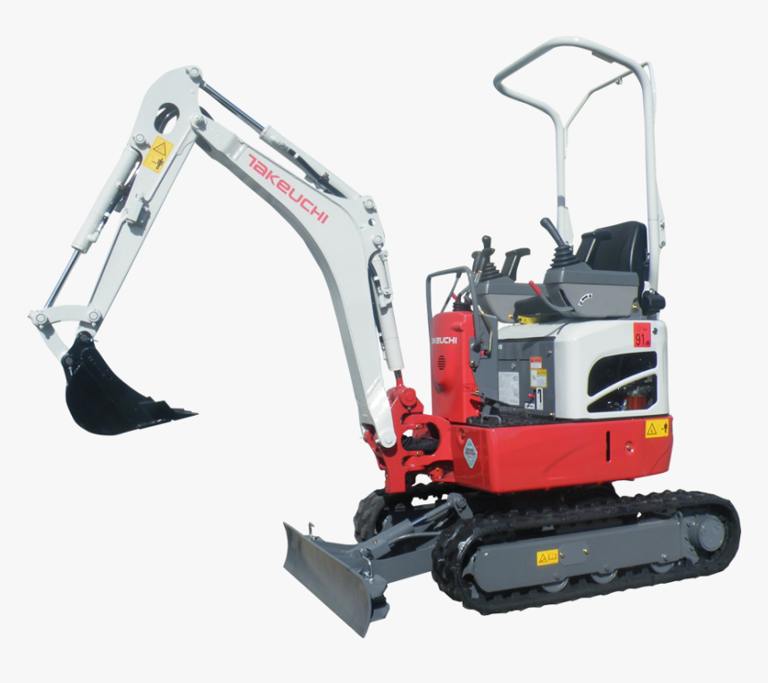 Takeuchi Micro Excavator, HD Png Download