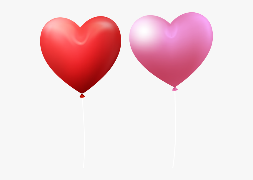 Transparent Valentine Balloons Clipart - Clip Art, HD Png Download