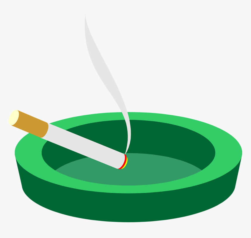 Clipart Of Cigarette, Ash And Cigarettes - Illustration, HD Png Download