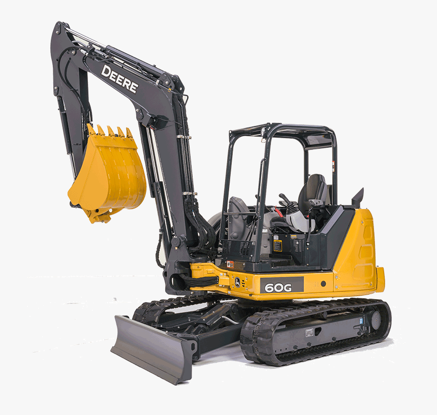 John Deere 60g Excavator, HD Png Download