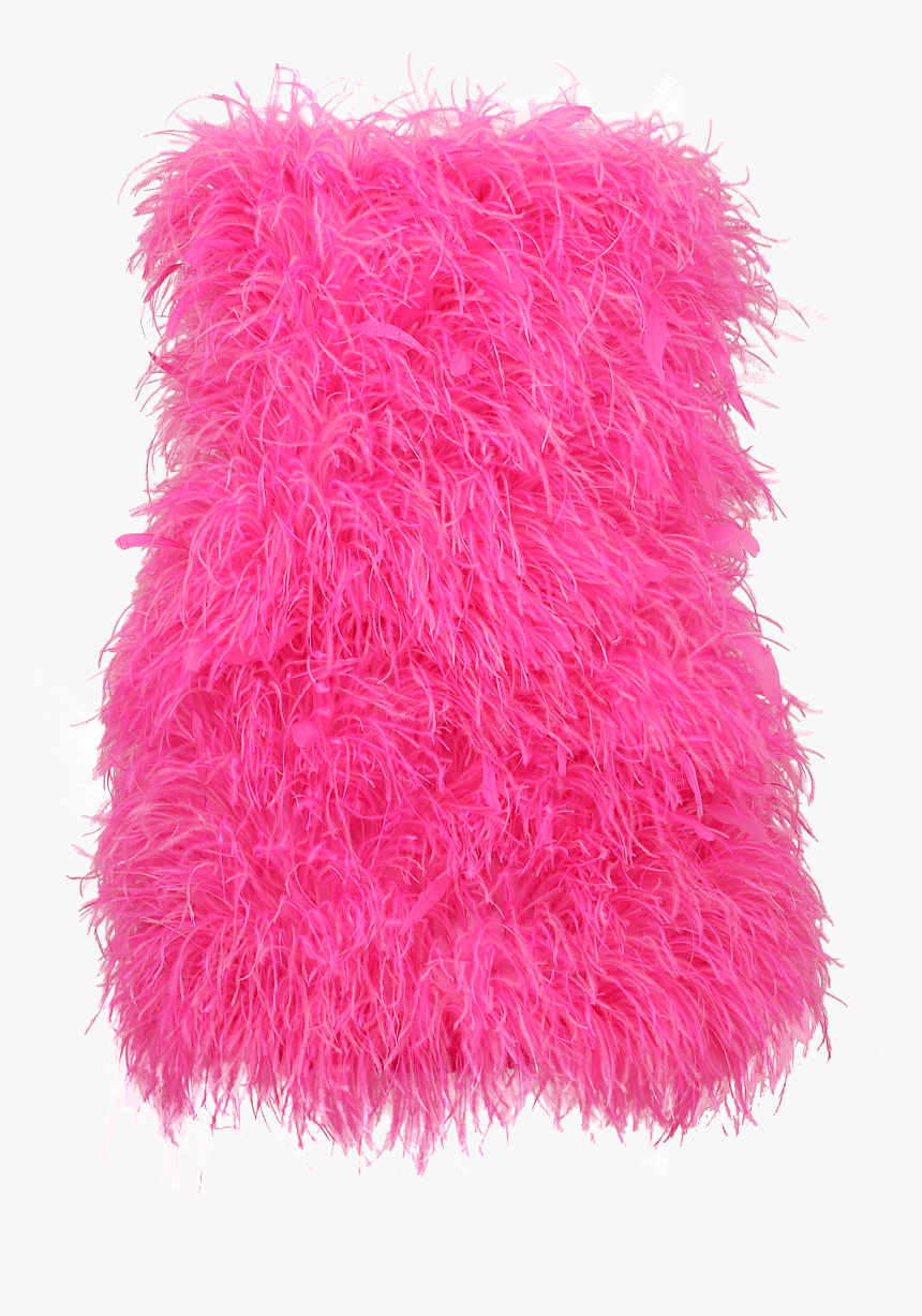 Product Image View - Attico Feather Dress, HD Png Download