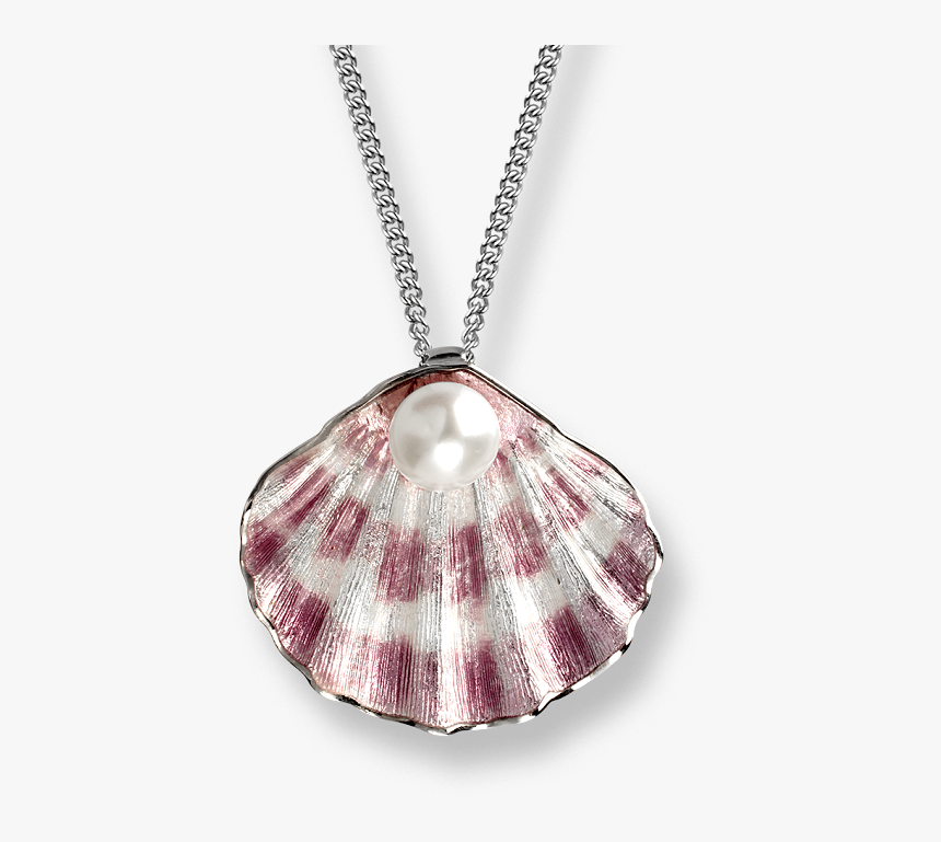 Nicole Barr Purple Shell - Shell Necklace Transparent Background, HD Png Download