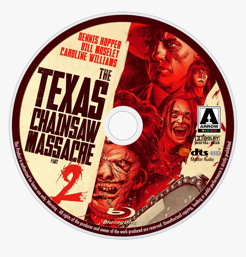 The Texas Chainsaw Massacre 2 Bluray Disc Image - Texas Chainsaw Massacre Caroline Williams, HD Png Download