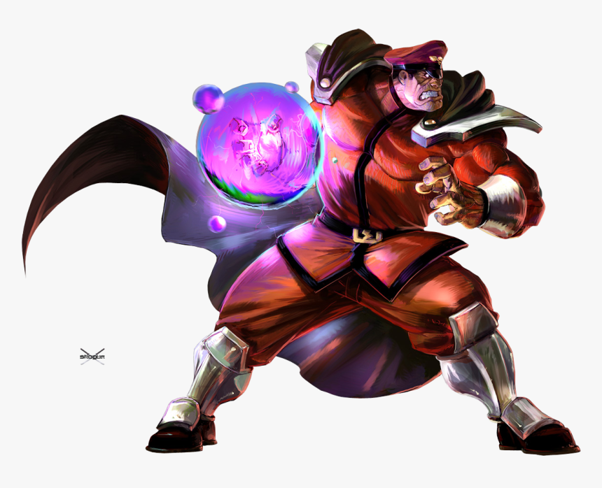 Bison Street Fighter Png, Transparent Png