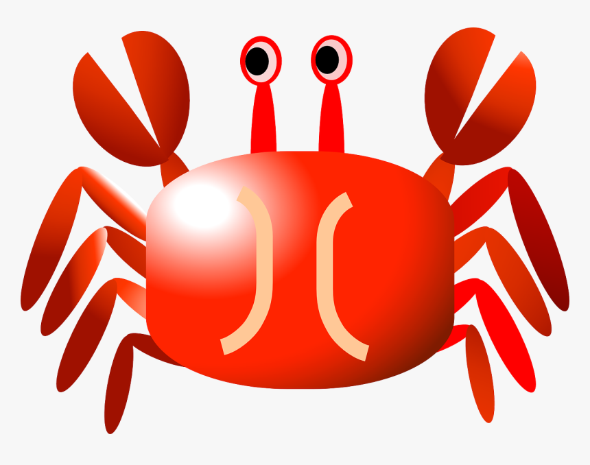 Crab Cartoon, HD Png Download