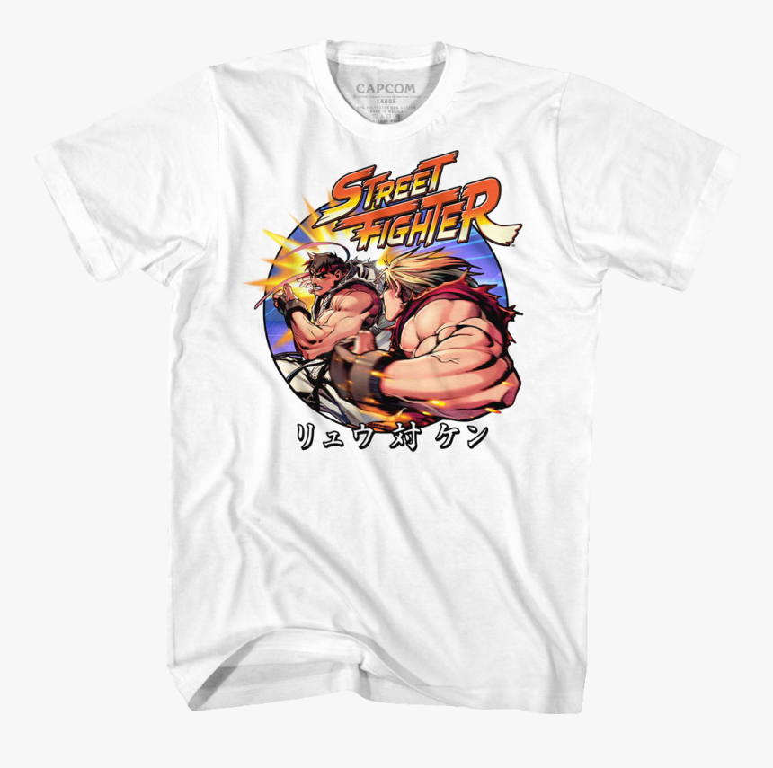 Japanese Street Fighter T-shirt - T-shirt, HD Png Download
