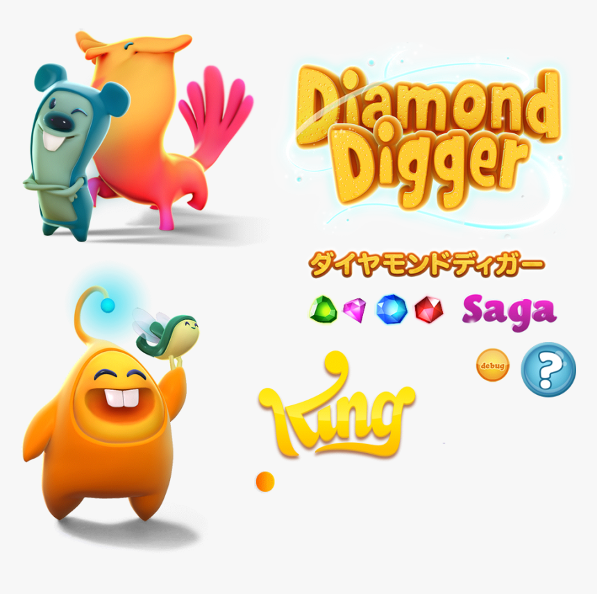 Transparent Digger Png - Diamond Digger Saga Level Help, Png Download