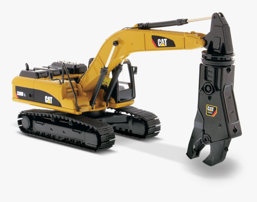 320d L Hydraulic Excavator - Cat Excavator With Shear, HD Png Download