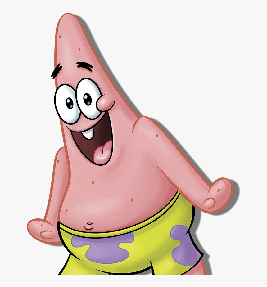 Patrick Spongebob, HD Png Download