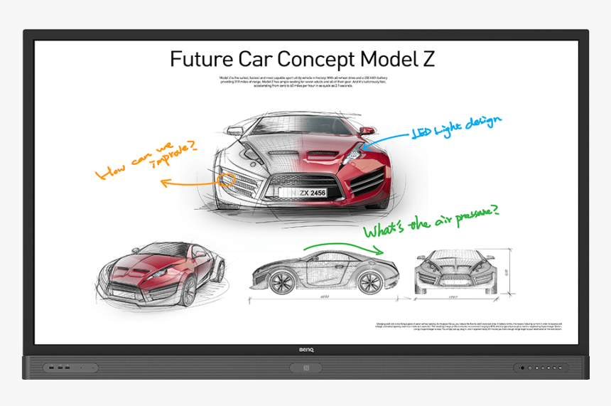 Benq Rp750k, HD Png Download
