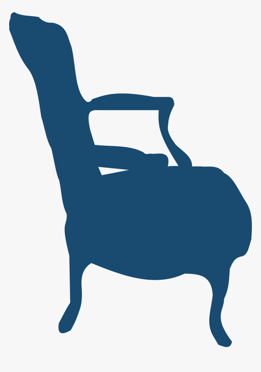 Armchair Silhouette, HD Png Download