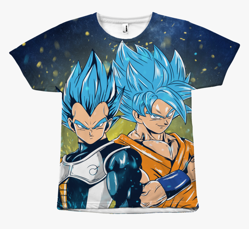 Goku & Vegeta Ssj Blue Smile - Goku, HD Png Download