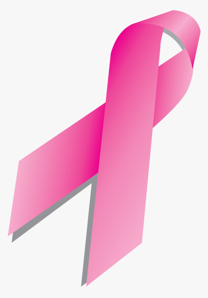 Transparent Pink Breast Cancer Ribbon Clipart, HD Png Download