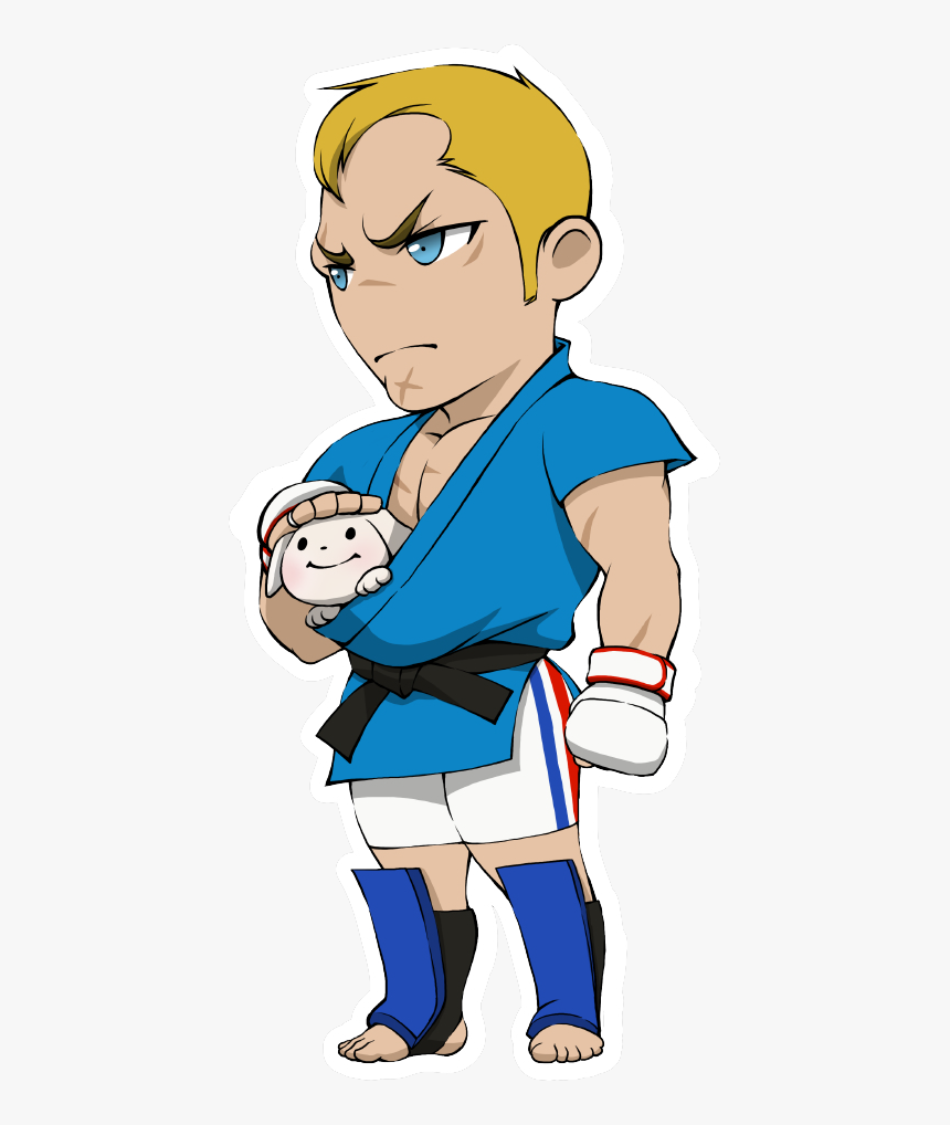 Chibi Street Fighter Stickers, HD Png Download
