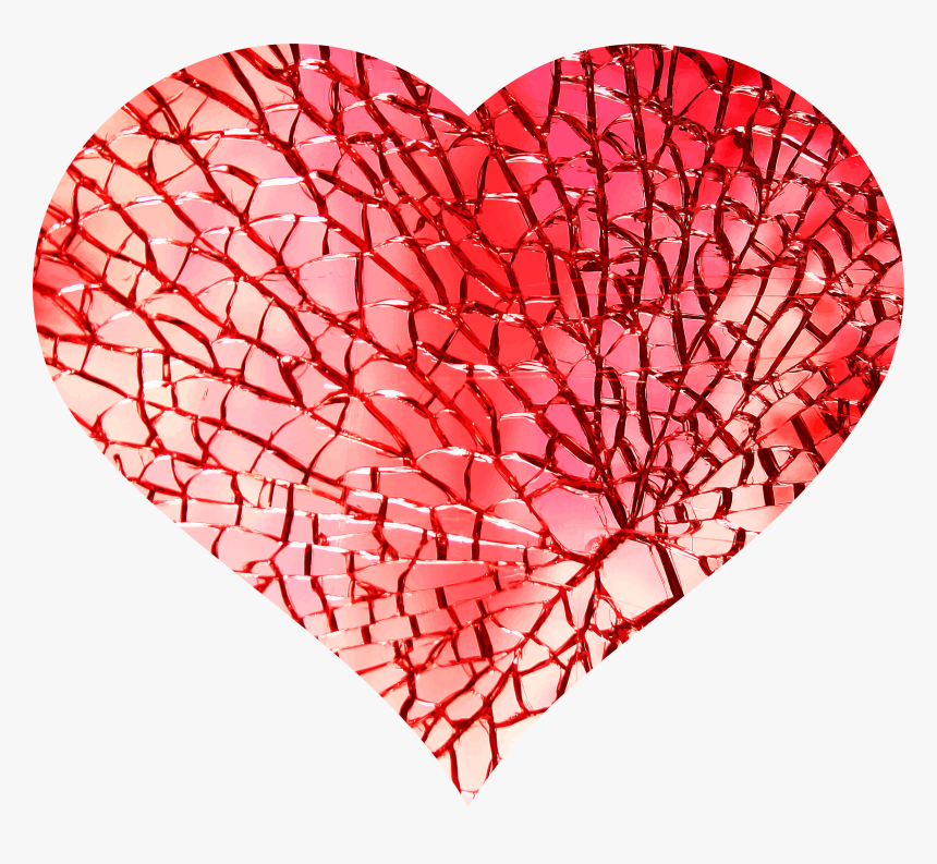 Heart Of Glass Clip Arts - Glass Heart Clipart, HD Png Download