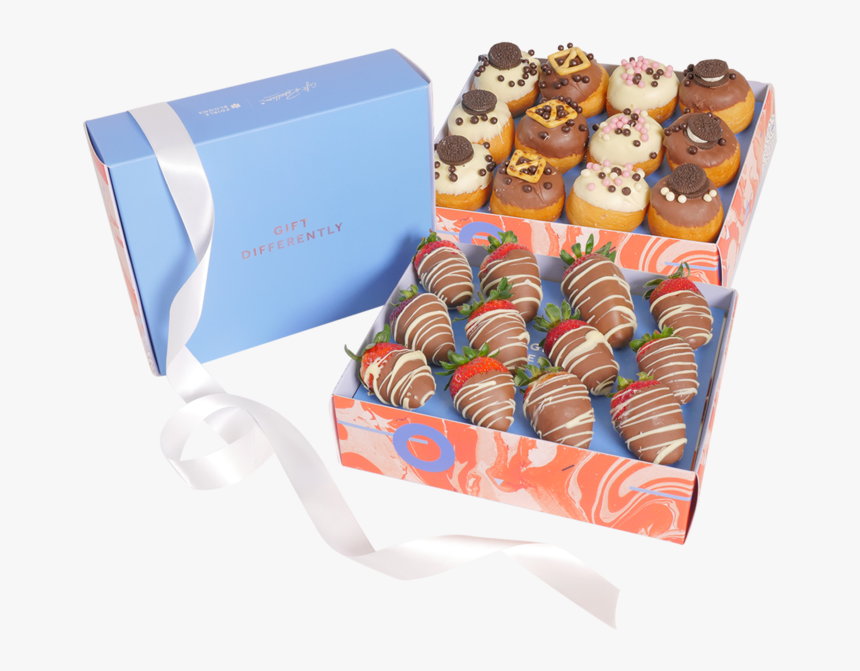 Transparent Chocolate Covered Strawberries Png - Chocolate Coated Strawberries Box, Png Download