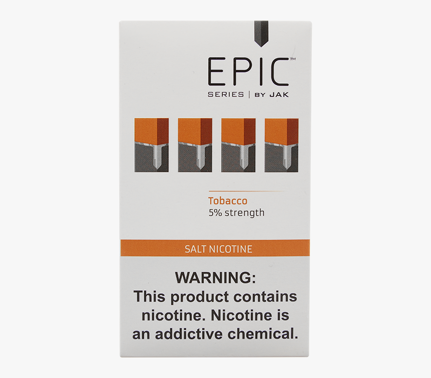 Epic Pods Tobacco - Epic Pods, HD Png Download