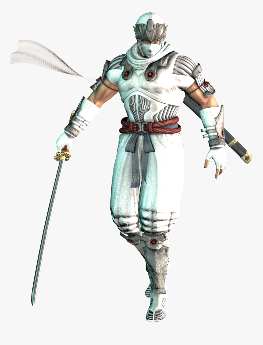 No Caption Provided - Ryu Hayabusa White Costume, HD Png Download