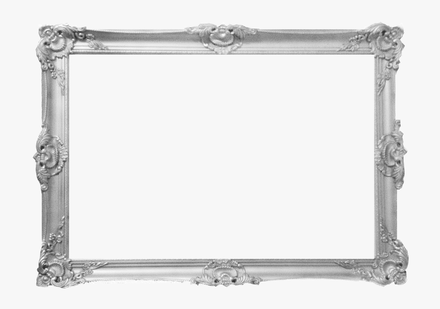 Transparent Silver Photo Frame, HD Png Download