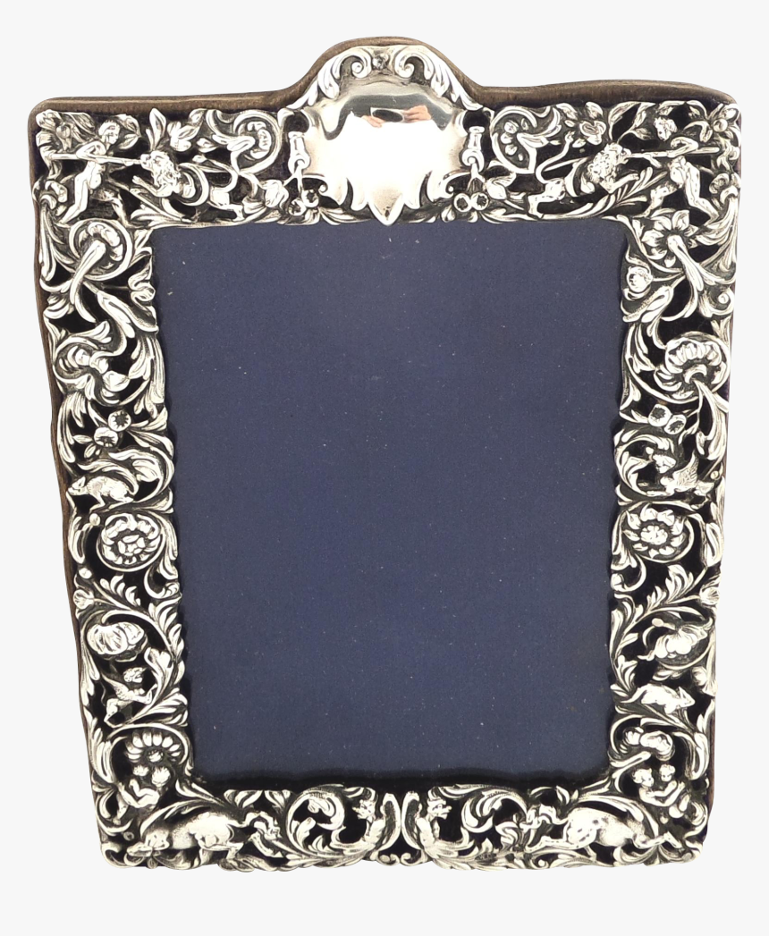 Antique Silver Photo Frames, HD Png Download
