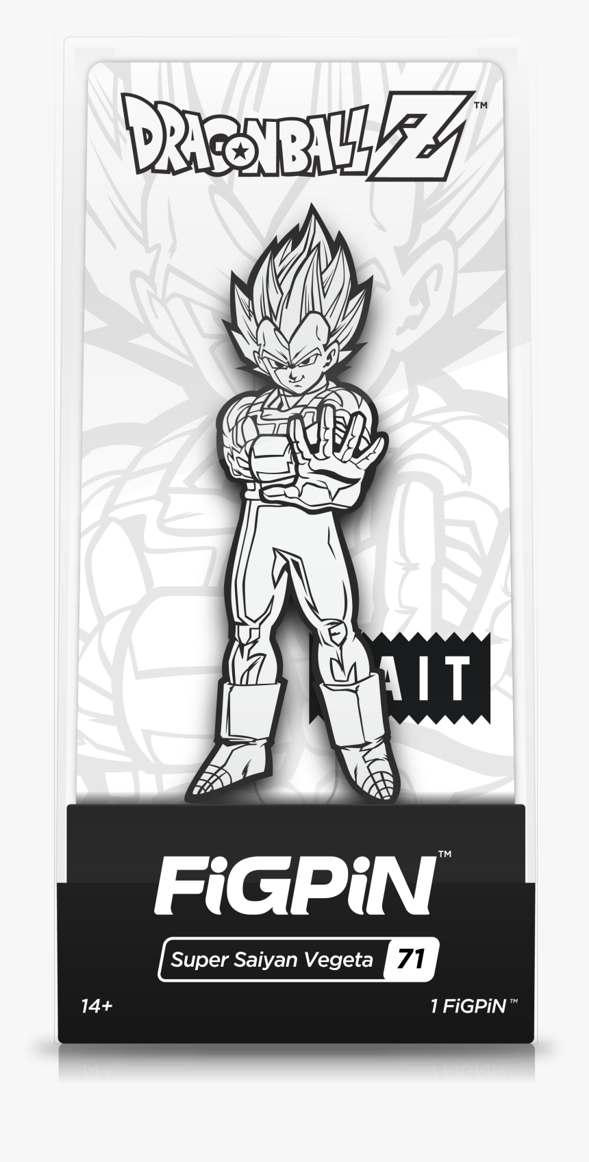 Super Saiyan Vegeta - Broly Figpin, HD Png Download