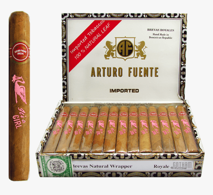 Arturo Fuente Brevas It S A Girl Box, HD Png Download