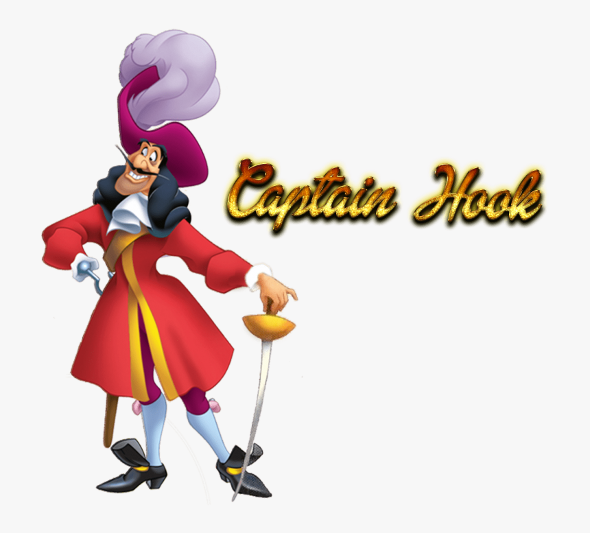 Hook Clipart Png - Captain Hook Peter Pan Png, Transparent Png