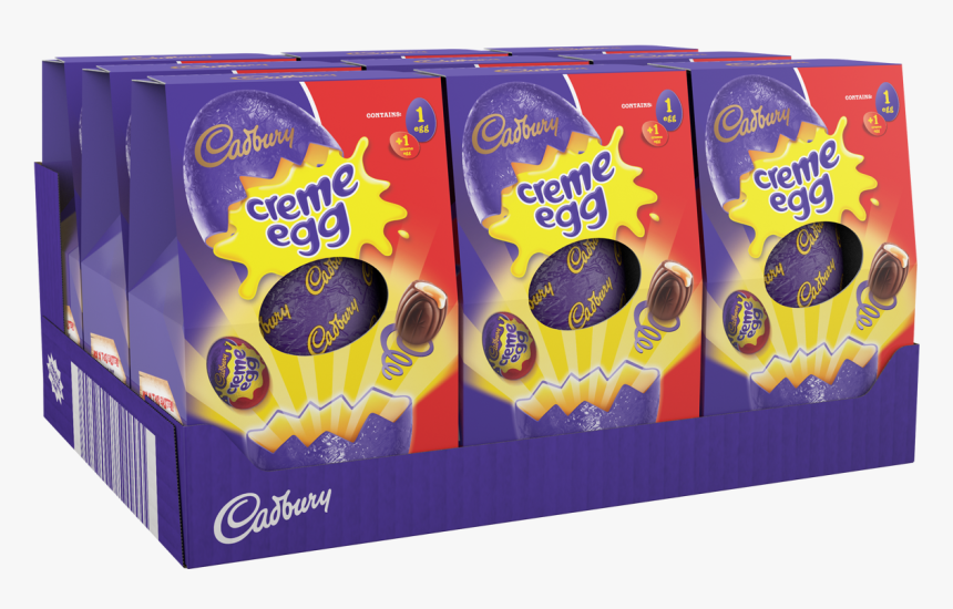 Medium Creme Egg 138g Box Of - Cadbury Easter Egg Varieties, HD Png Download