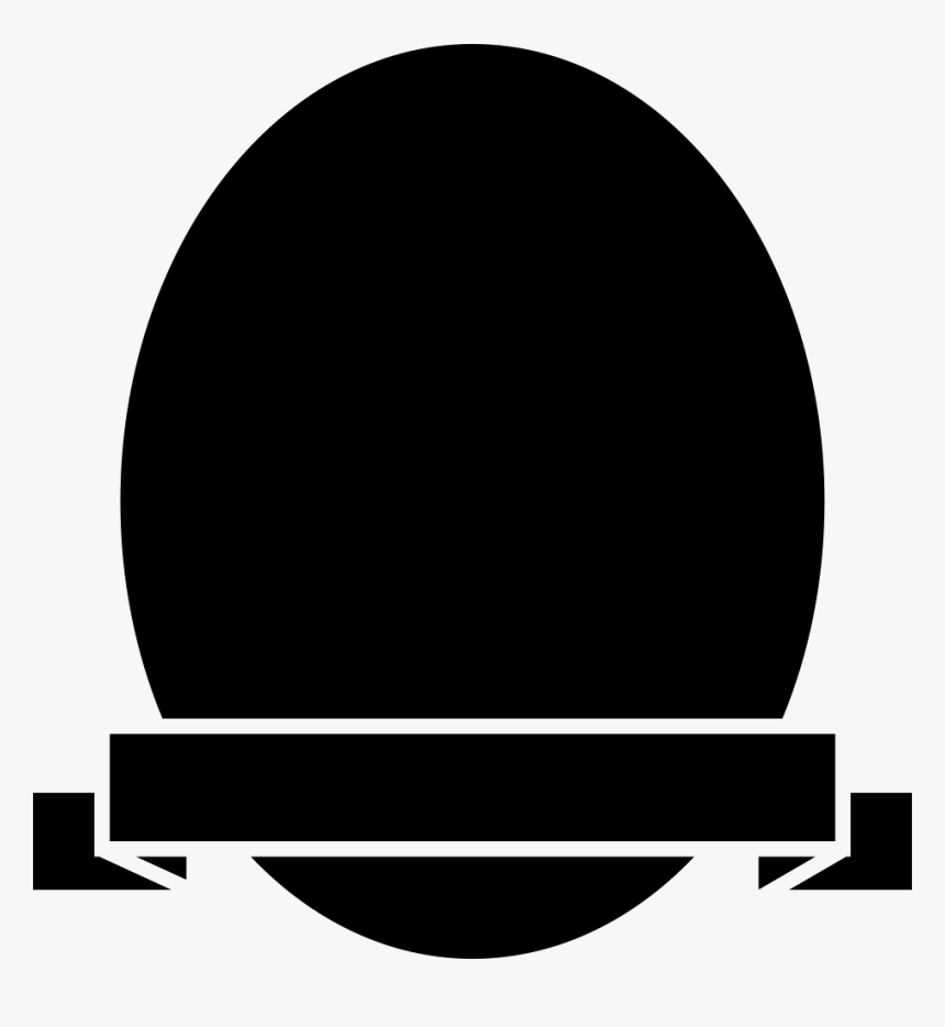 Shield Of Oval Shape With A Banner - Army Helmet Vector Png, Transparent Png