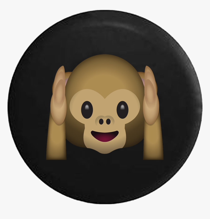 Text Emoji Hear No Evil Monkey - Louis Xvi (1754–1793), King Of France, HD Png Download