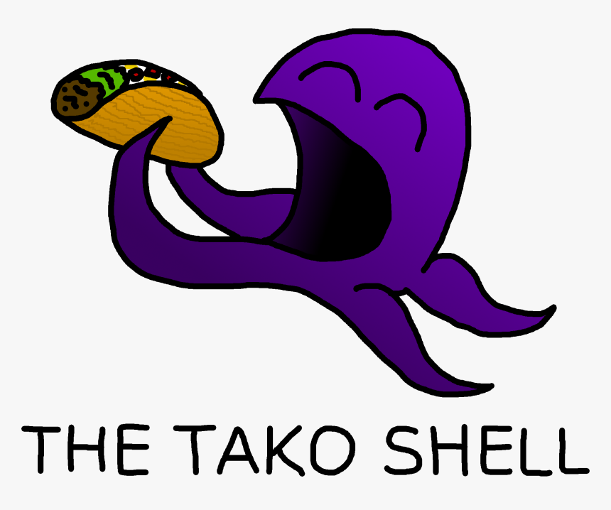 Octopus Eating A Taco, HD Png Download