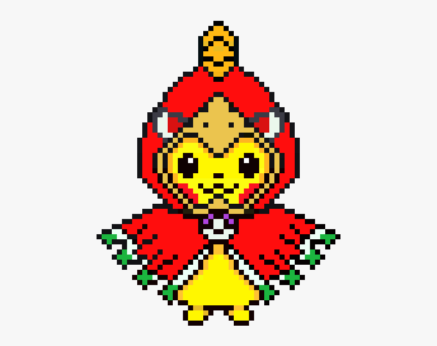 Pikachu Ho Oh Perler, HD Png Download