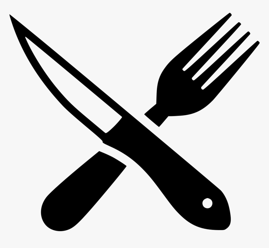 Fork And Steak Knife Svg Png Icon Free Download - Fork And Knife Png, Transparent Png