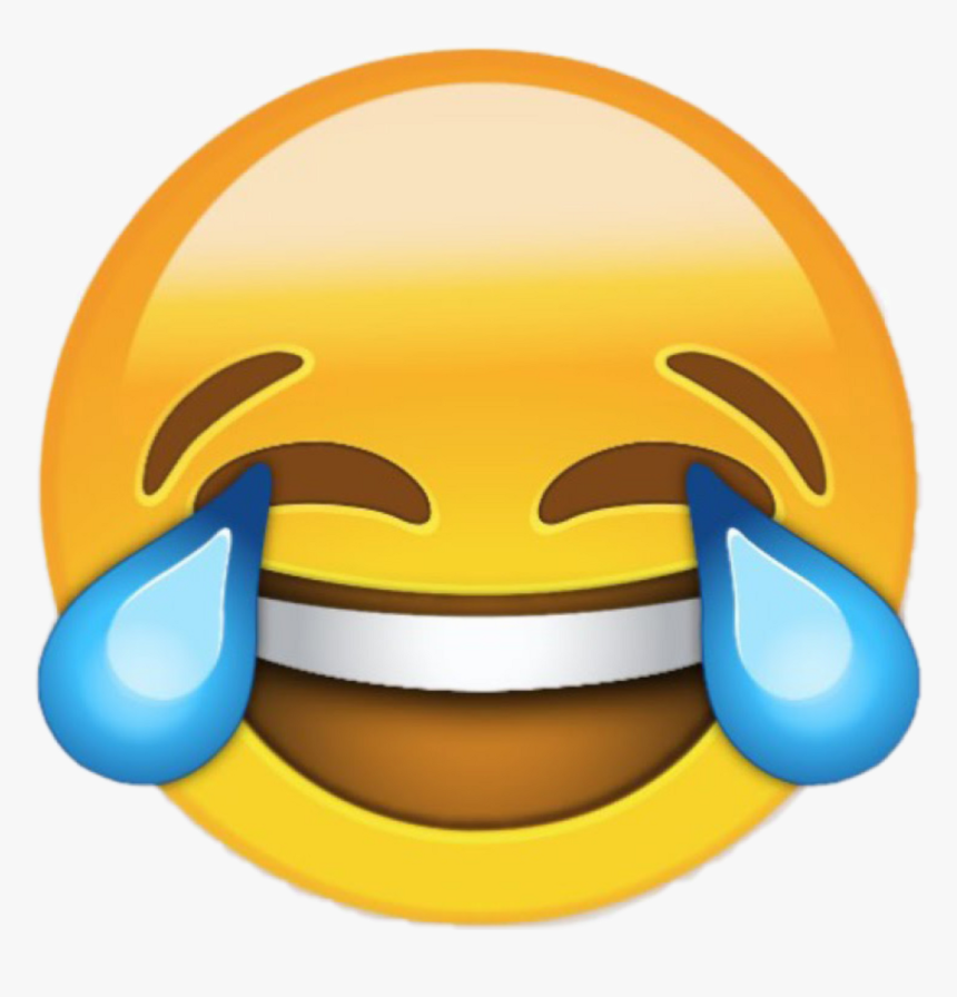 Emoji Crying Laughing Png, Transparent Png