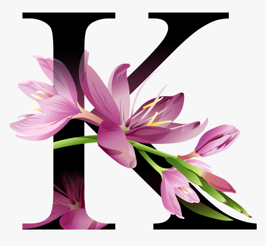 Alphabet Flowers, HD Png Download