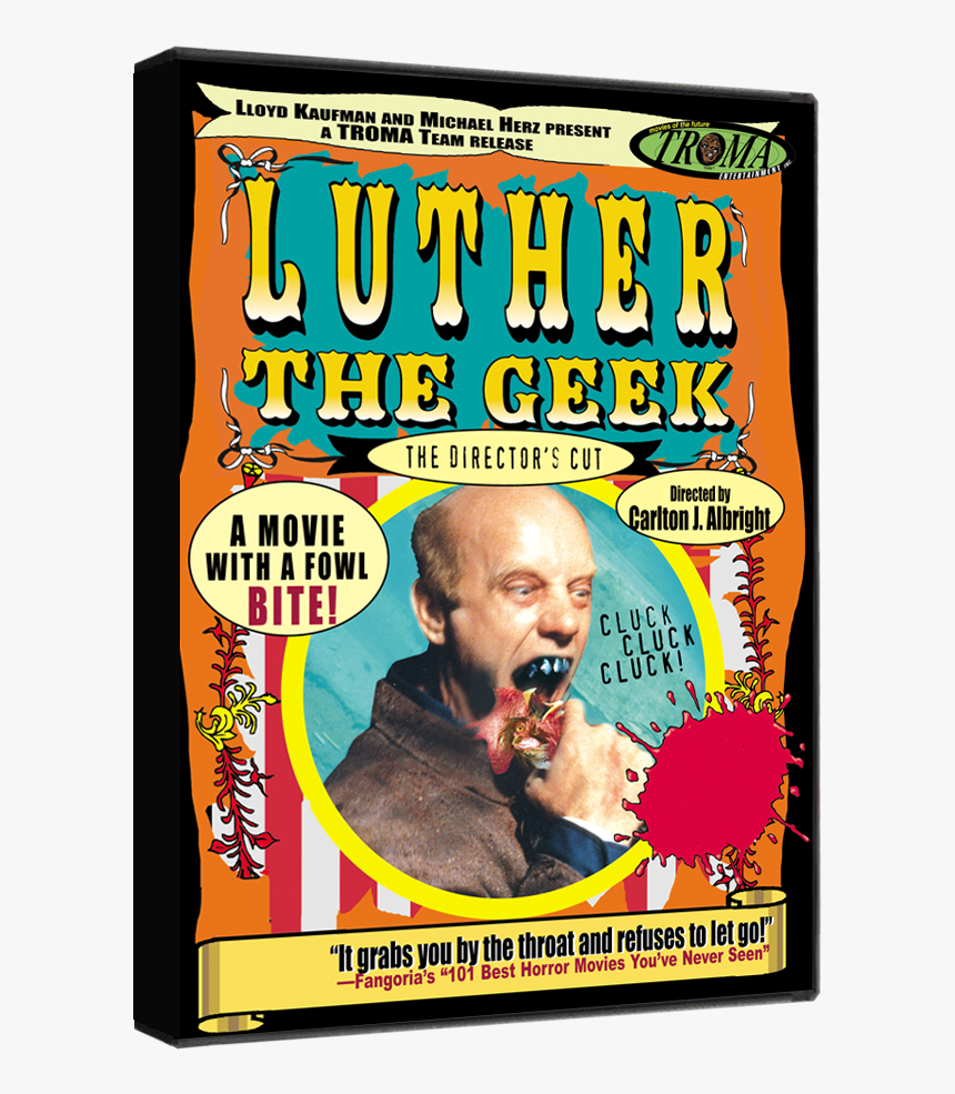 Luther The Geek Dvd, HD Png Download