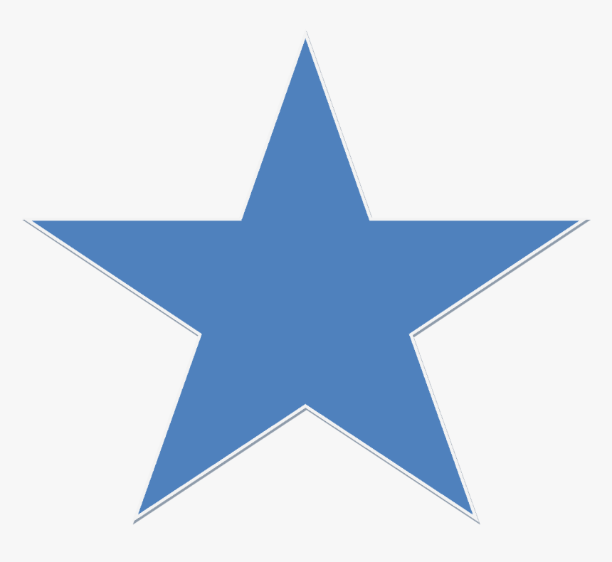 Blue Star - Blue Star Transparent Background, HD Png Download