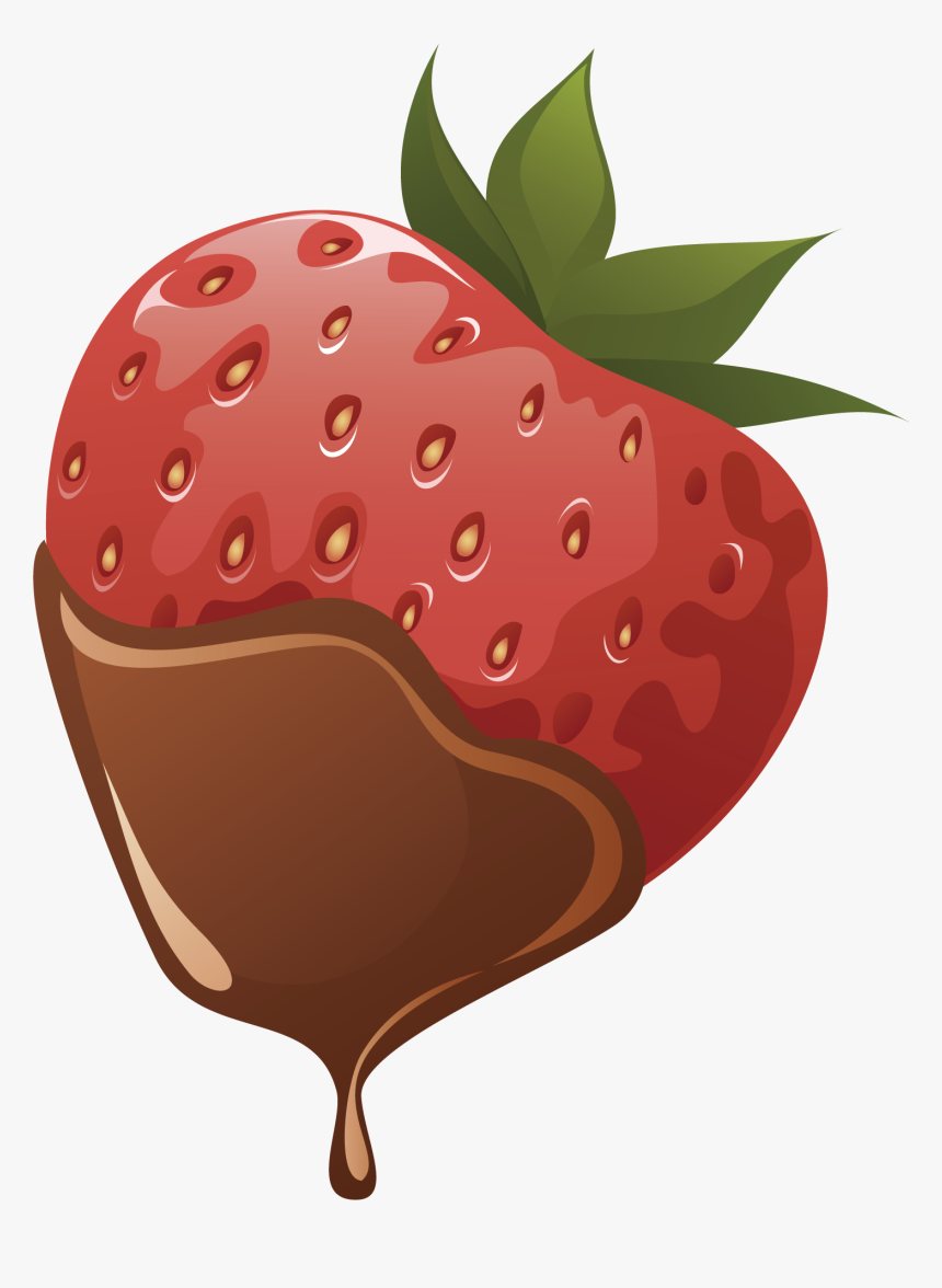 Chocolate Truffle Chocolate Bar Chocolate Cake White - Strawberry Png Chocolate, Transparent Png