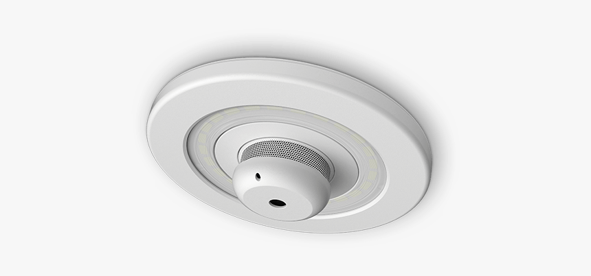 Cavius Rapidrop Lumi-plugin Smoke Alarm [installed - Ceiling, HD Png Download