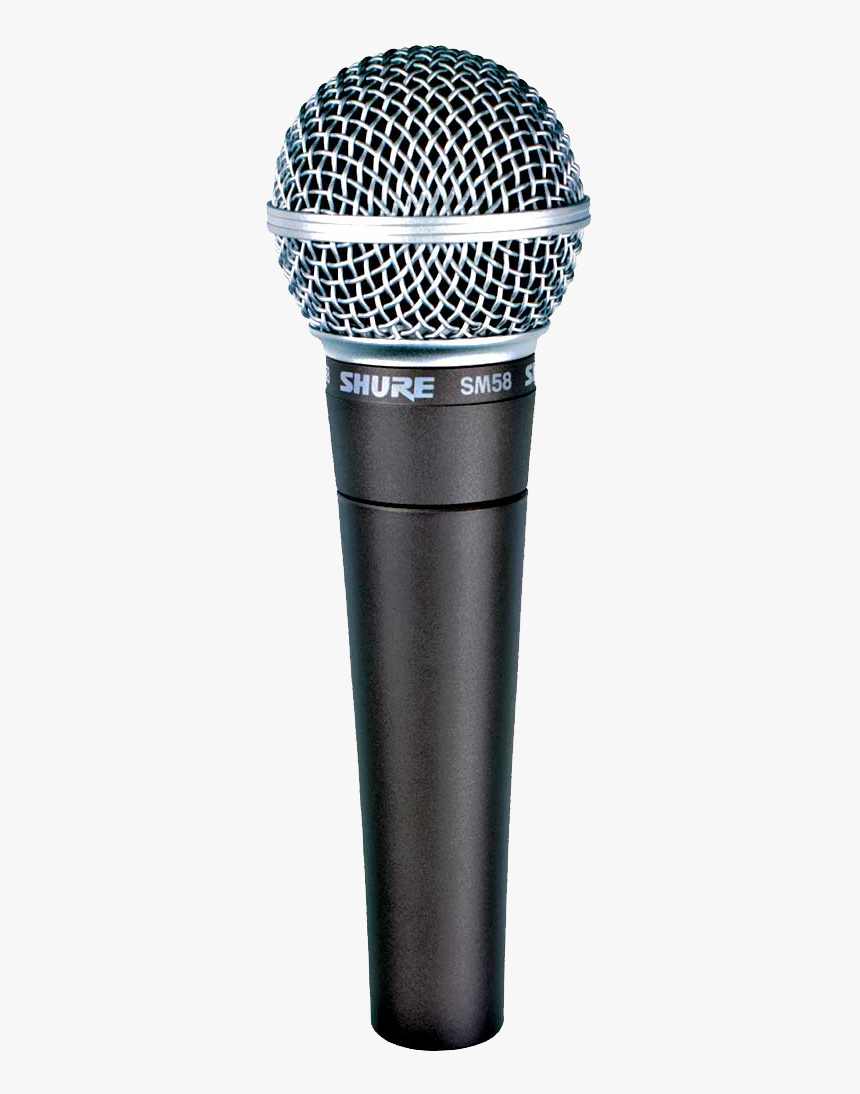 Microphone Png Image - Shure Sm58, Transparent Png