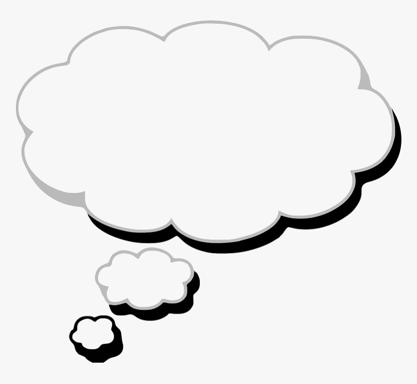 Dream Bubble Png Clipart - Thought Cloud, Transparent Png