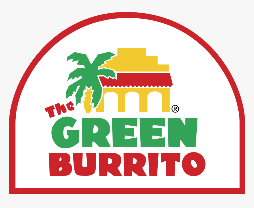 The Green Burrito Logo Png Transparent - Green Burrito Logo, Png Download