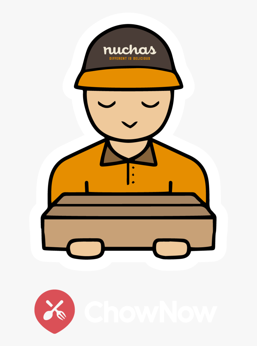 Chownow Delivery - 包裹 卡通, HD Png Download