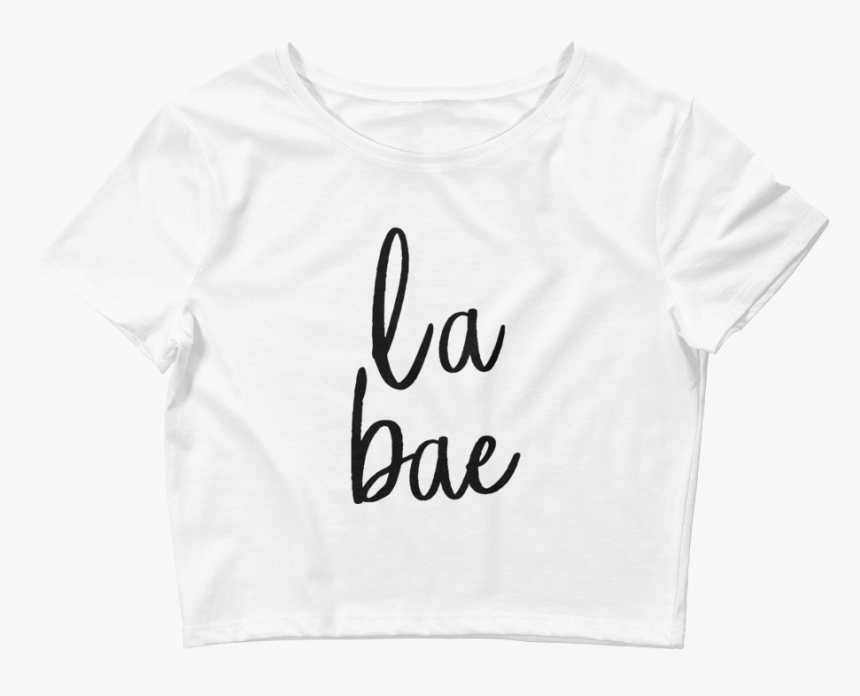 La Bae Crop Tee - Active Shirt, HD Png Download