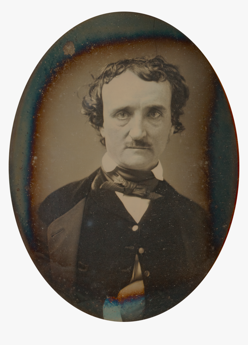 Edgar Allan Poe-circa1849 - Edgar Allan Poe, HD Png Download