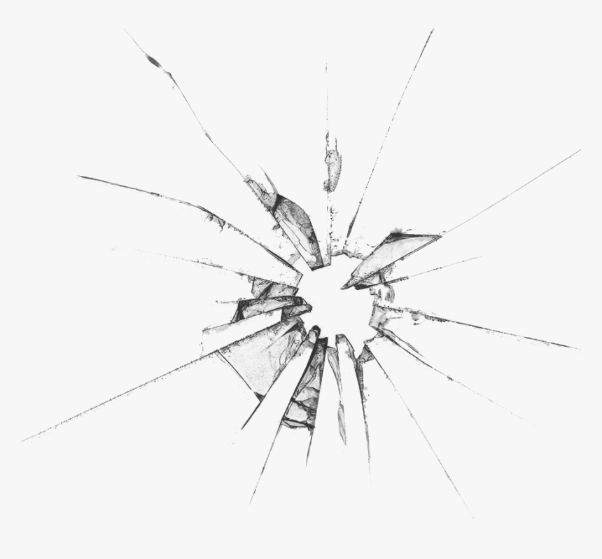 Transparent Grieta Png - Glass Crack Png, Png Download