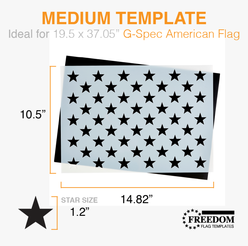 American Flag 50 Star Field - Pattern Betsy Ross Flag Stars, HD Png Download