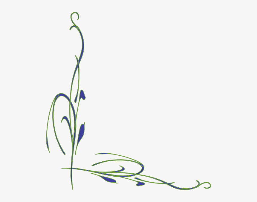 Flower Vines Frame Transparent Background, HD Png Download
