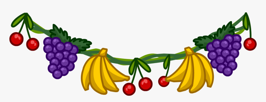 Club Penguin Wiki - Fruits On Vine Clipart, HD Png Download